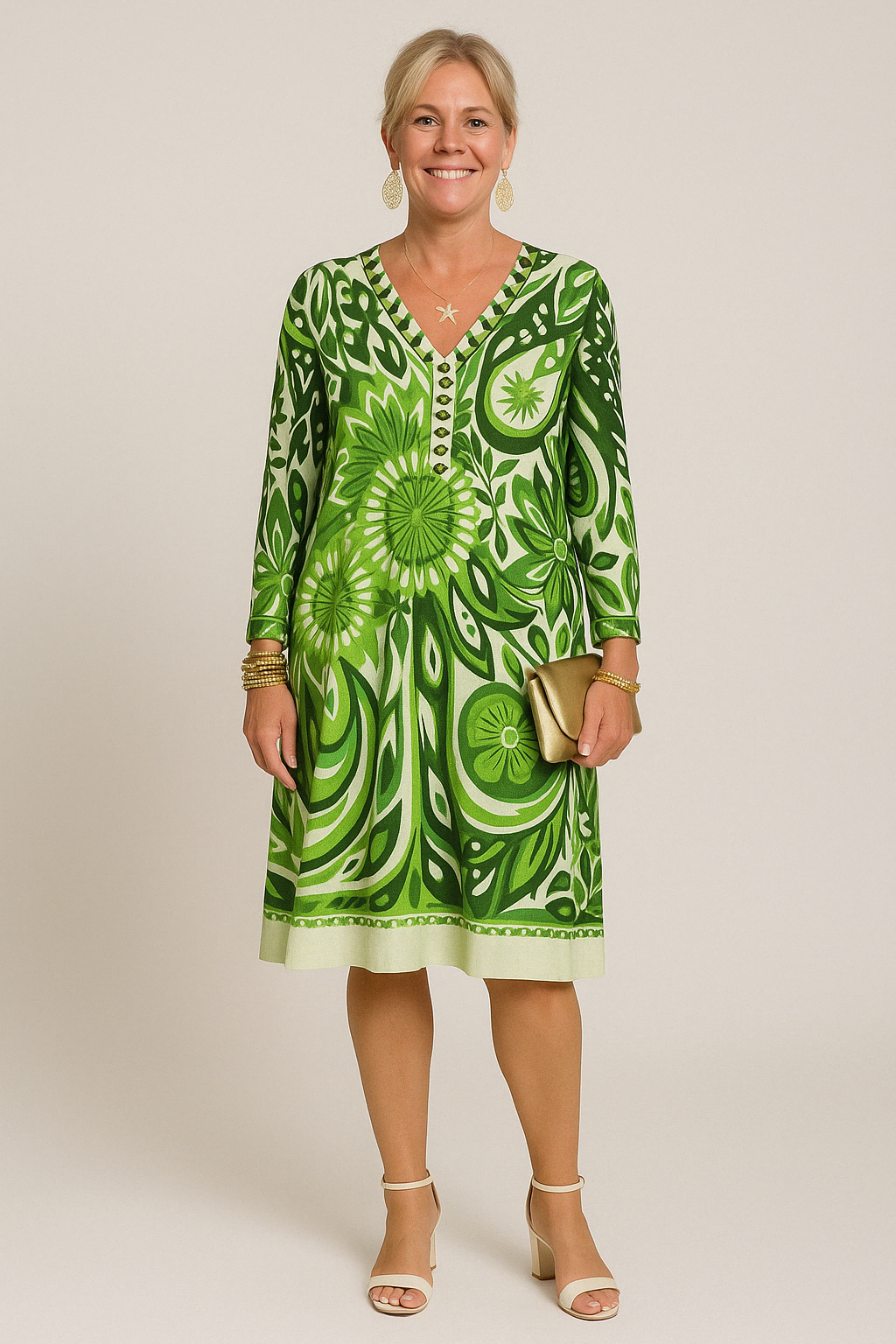 LUCIE | Floral Dress with a Flattering Fit