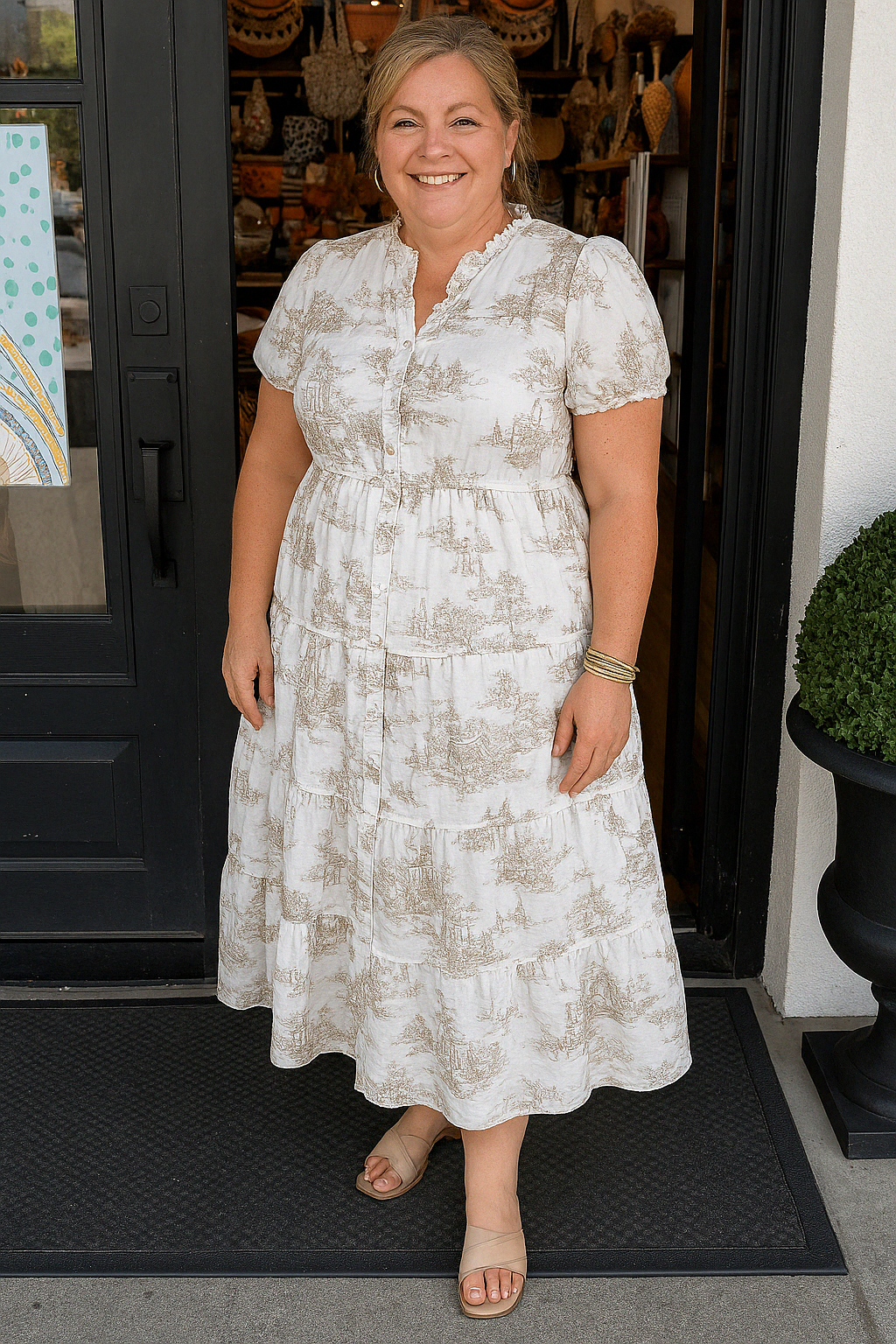 JEANNE | Elegant Dress with Flattering Fit