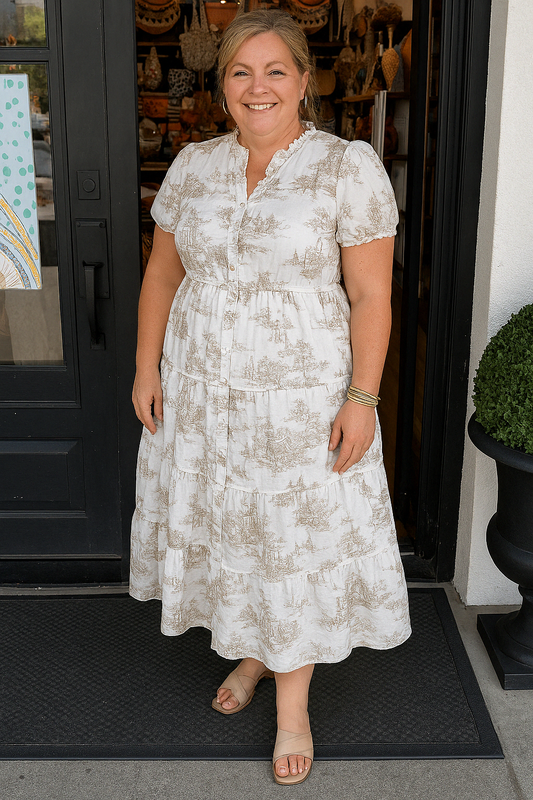 JEANNE | Elegant Dress with Flattering Fit