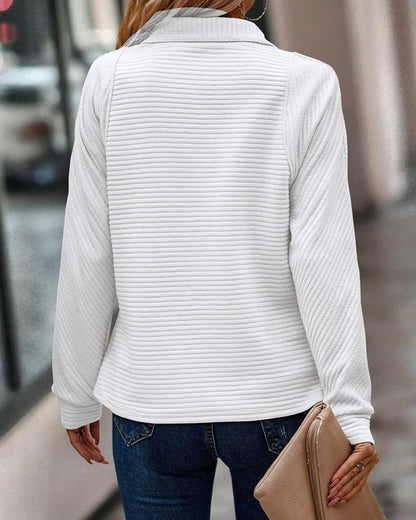 VILJA | Half-Zip Knit Sweater