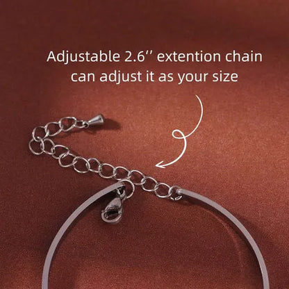 For Memorial - Even Death Can't Stop Me From Loving Him Wings Bracelet