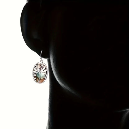 Abalone Shell Dragonfly Earrings – Symbol of Renewal & Grace