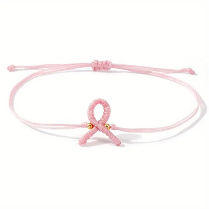 Beaded Ribbon Bracelet | Support Breast Cancer Get 1+1 Free