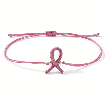 Beaded Ribbon Bracelet | Support Breast Cancer Get 1+1 Free