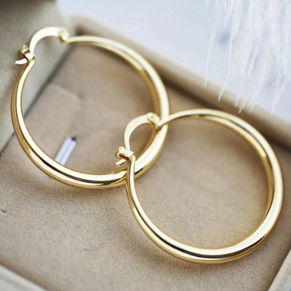 Eye-Catching Gold Earrings