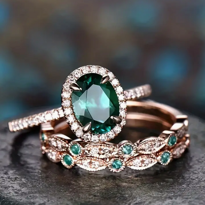 Royal Green Set Ring