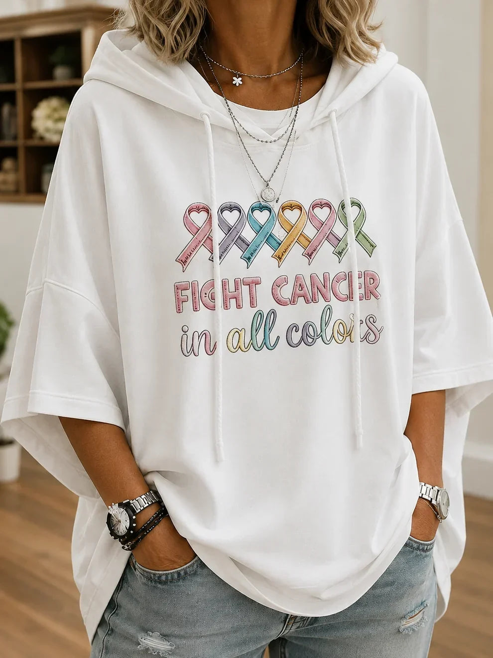 Fight in all Colors Hoodie