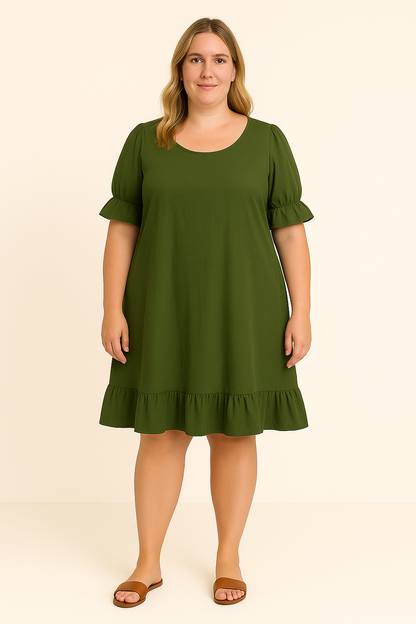 GABRIELLE | Summer Dress with Stomach-Flattering Cut