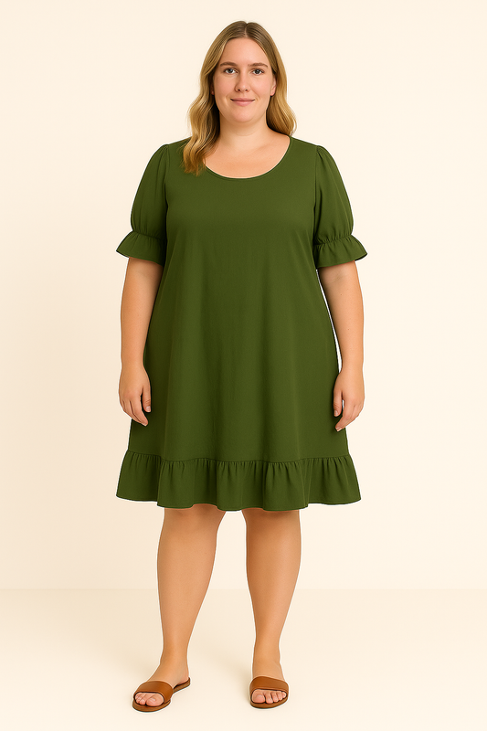 GABRIELLE | Summer Dress with Stomach-Flattering Cut