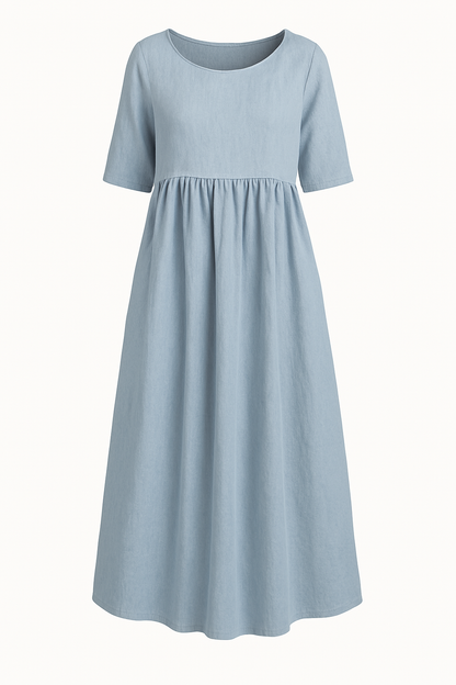 VICTOIRE | Loose Casual Dress – Stomach-Flattering Cut