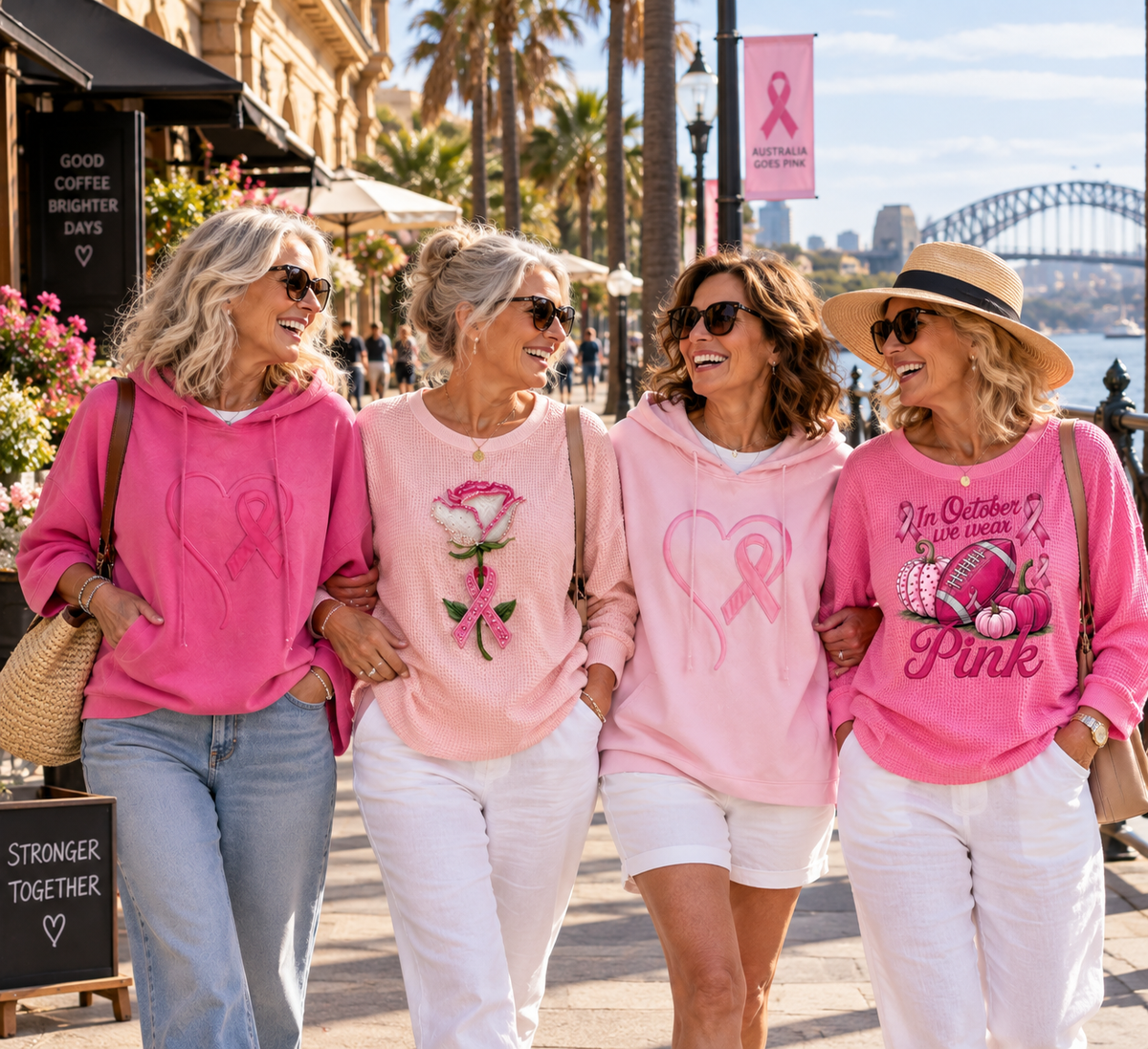 Pink Heart Awareness Hoodie 2026