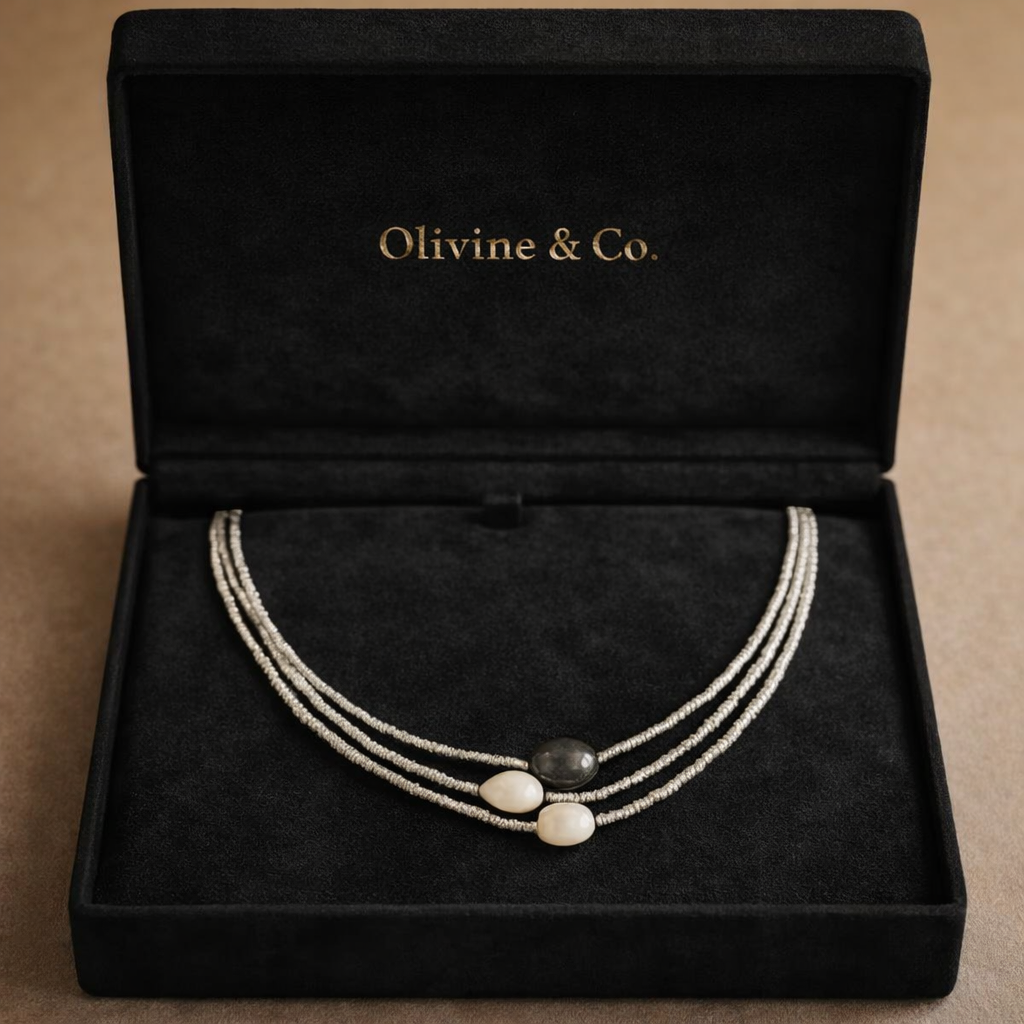 Freshwater Pearl Necklace – | Breast Cancer Awareness | Get 1+1 Free