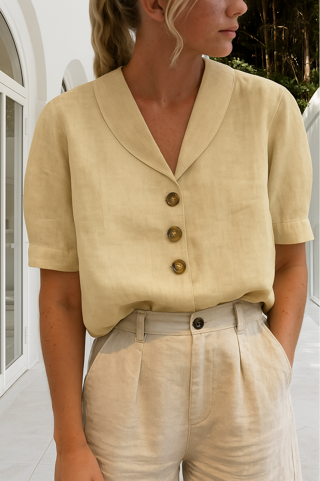 LIVIA - Elegante Casual Blouse