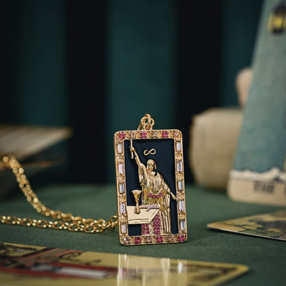 Tarot Wizard Necklace