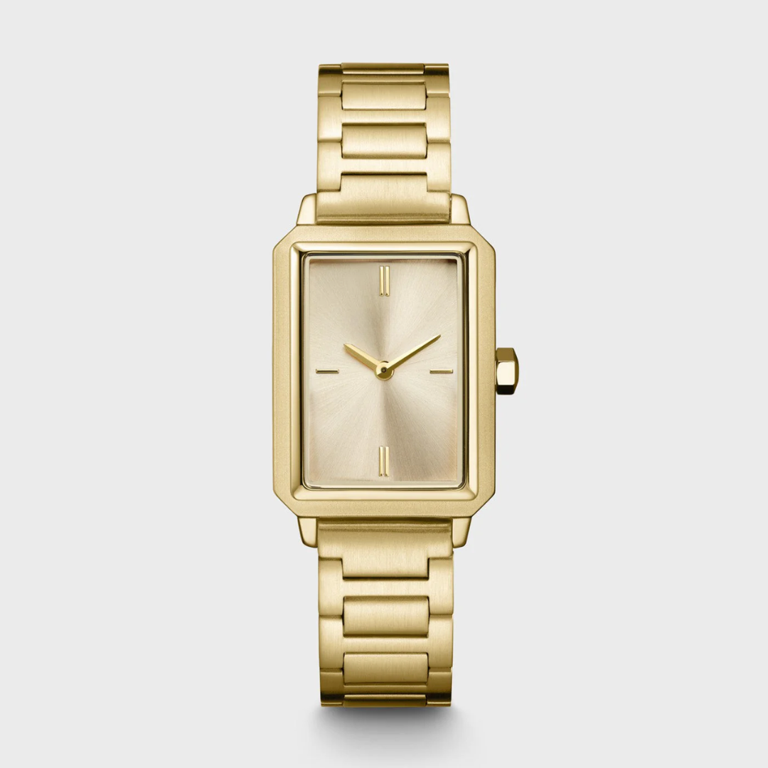 Fluette Watch Steel, Full Gold Colour