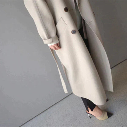 Elowen | Elegant Long Winter Coat for Women
