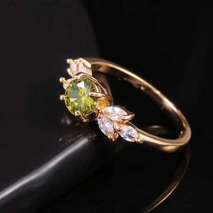 All Awareness –  Green Royal Hoop Ring | 1+1 Free