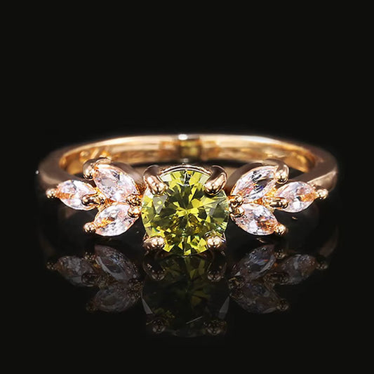All Awareness –  Green Royal Hoop Ring | 1+1 Free