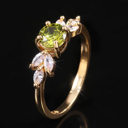 All Awareness –  Green Royal Hoop Ring | 1+1 Free