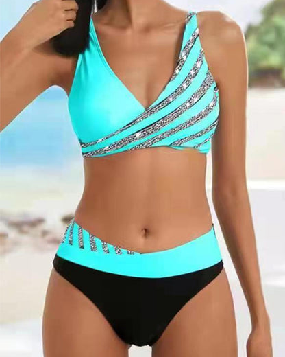 MONA | Warm-Toned Printed Bikini