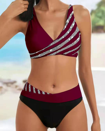 MONA | Warm-Toned Printed Bikini
