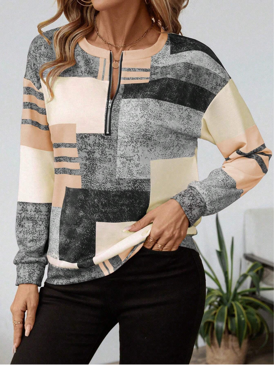 OCEANE | Chic Vintage Sweatshirt