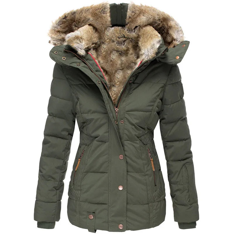 Rachel | Warm Fur-Lined Winter Coat