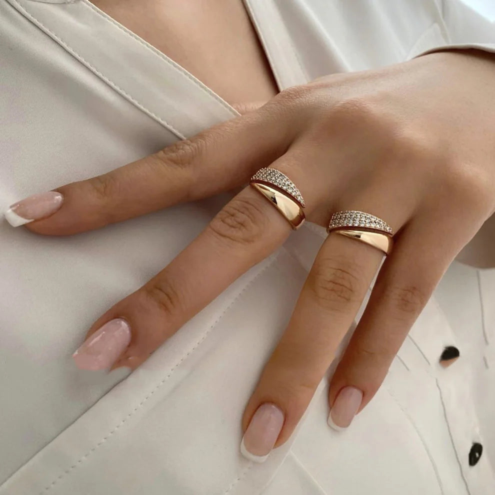 Breast Cancer Support Set | 2 Rings and 2 Bracelets |