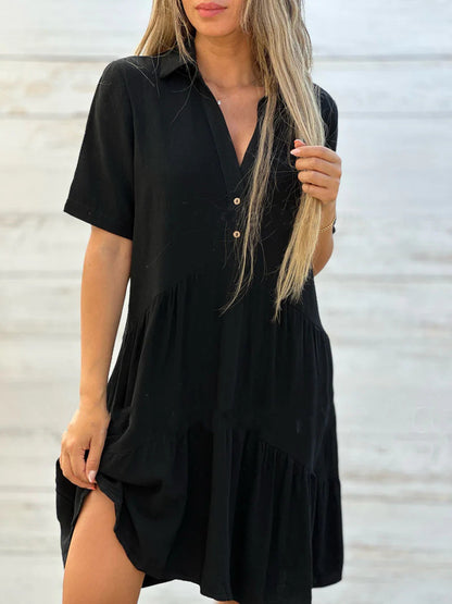 INES | Casual summer linen dress