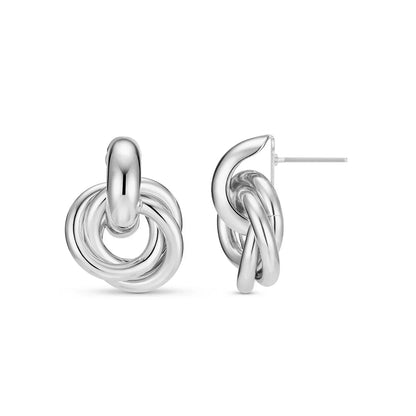 Statement Interlocking Earrings
