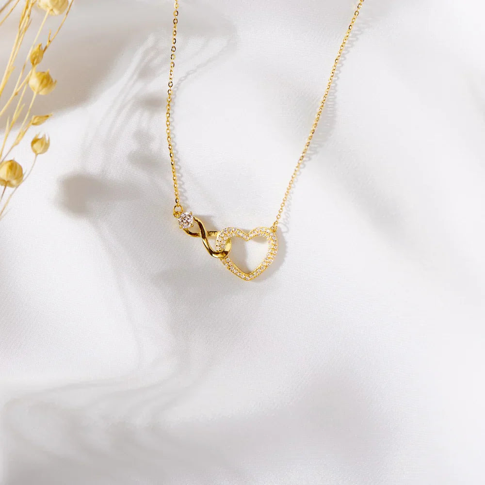Infinity Heart Necklace | 1+1 FREE TODAY
