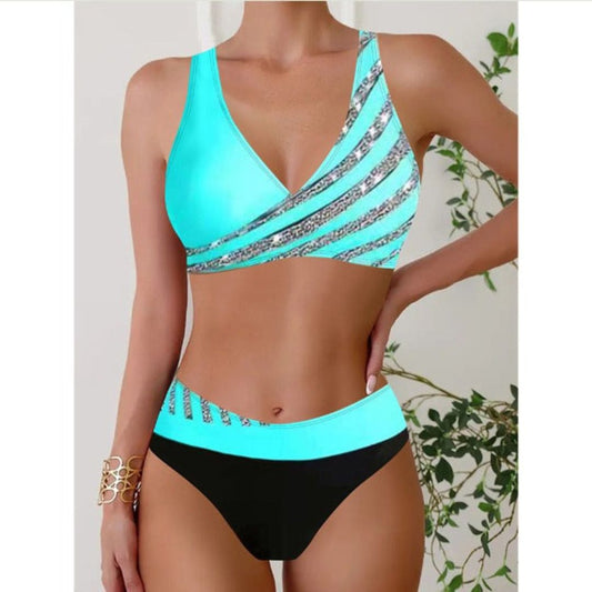 ZOE | Printed Swim Top