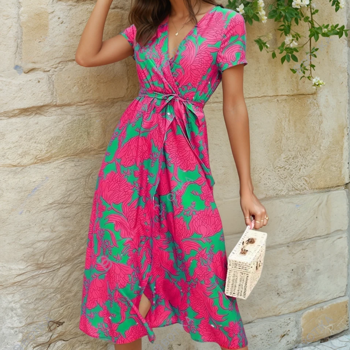 FLORENCE | Light and Elegant Colorful Dress