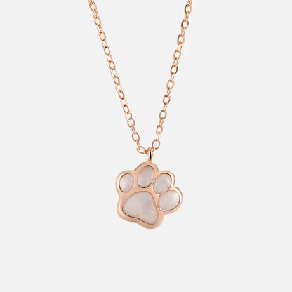 Necklace with Paw Charm