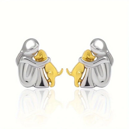 Olivine & Co | Dog Embrace Earring