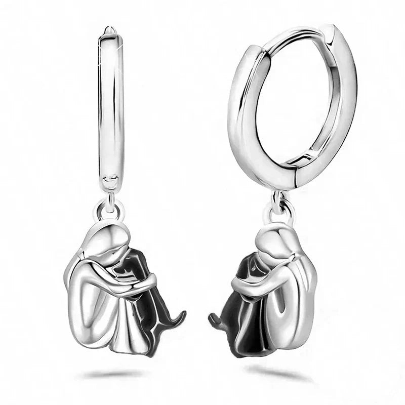 Olivine & Co | Dog Embrace Earrings