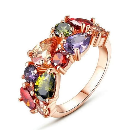 All Awareness –  Zircon Hoop Ring | 1+1 Free