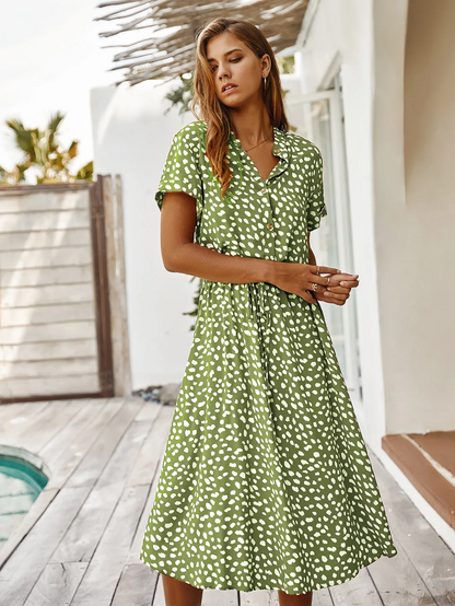 LUNA | Summer shirt-style dress