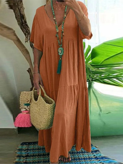 MARION | Flattering V-Neck Dress
