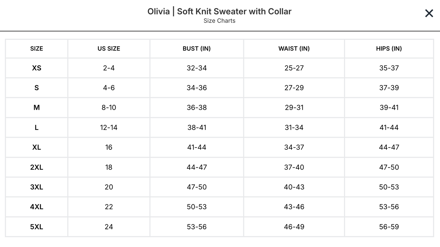 Olivia | Soft Knit Sweater with Collar