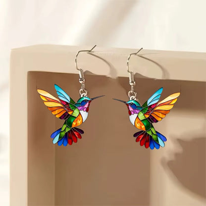 All Cancer Awareness Hummingbird Glow Earrings | 1+1 Free Today