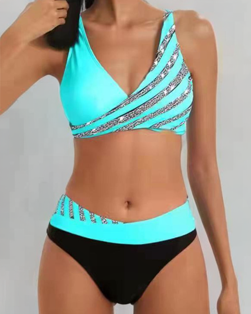 MONA | Warm-Toned Printed Bikini