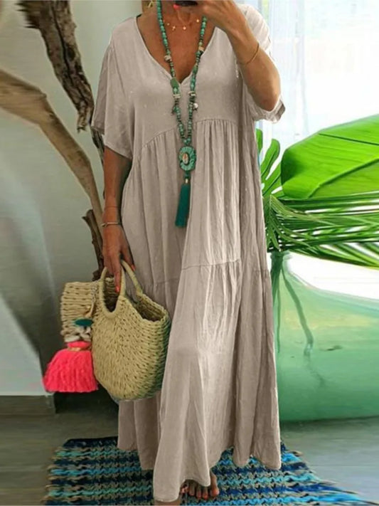 MARION | Flattering V-Neck Dress
