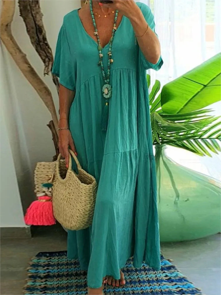 MARION | Flattering V-Neck Dress