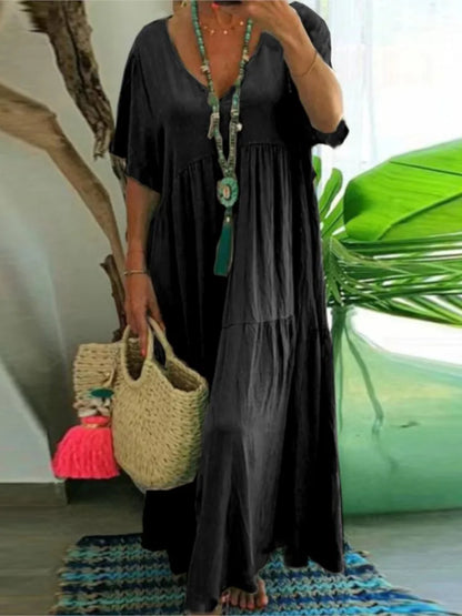 MARION | Flattering V-Neck Dress