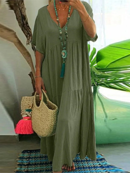 MARION | Flattering V-Neck Dress