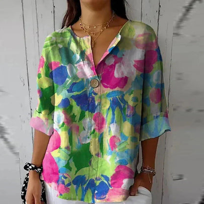 Heleina | Floral Vintage Blouse