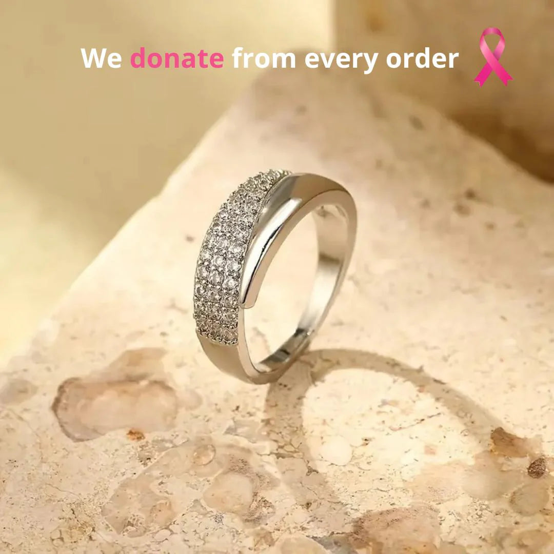 Limited Edition Breast Cancer Support Ring | 1+1 Free Today