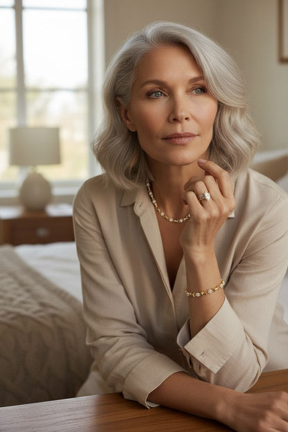 Elegant Pearl Bracelet & Necklace Set | Get 1+1 Free Today