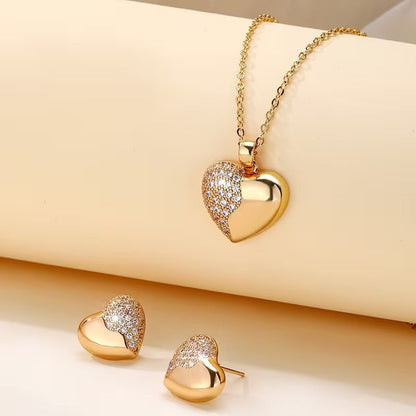 All Cancer Awareness Heart Pendant Set | Get 1+1 Free!
